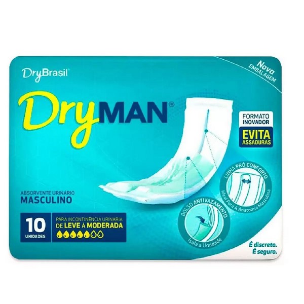 Absorvente Geriátrico Dryman 10un