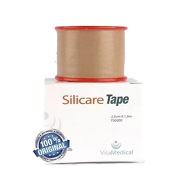 Silicare Tape 2,5cmx1,5m VitaMedical