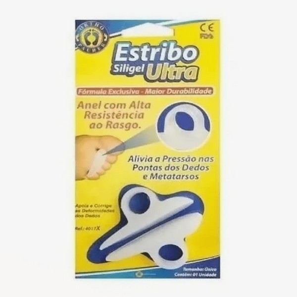 Estribos Para Dedos em Garra Siligel Ultra