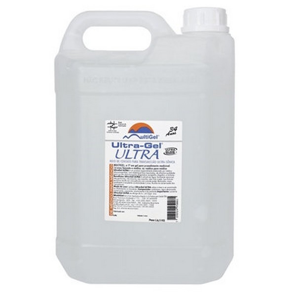 Gel Para Ultrassom 5Kg Galão Multigel