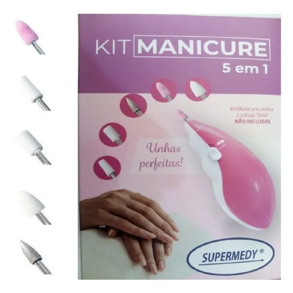 Kit Manicure 5 em 1