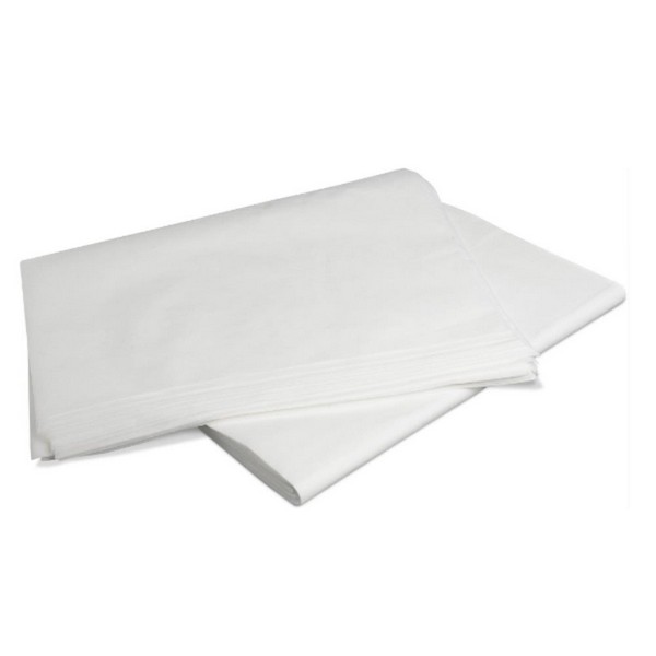 Lençol Descartável Sem Elástico Branco Grande 2,00x0,90cm