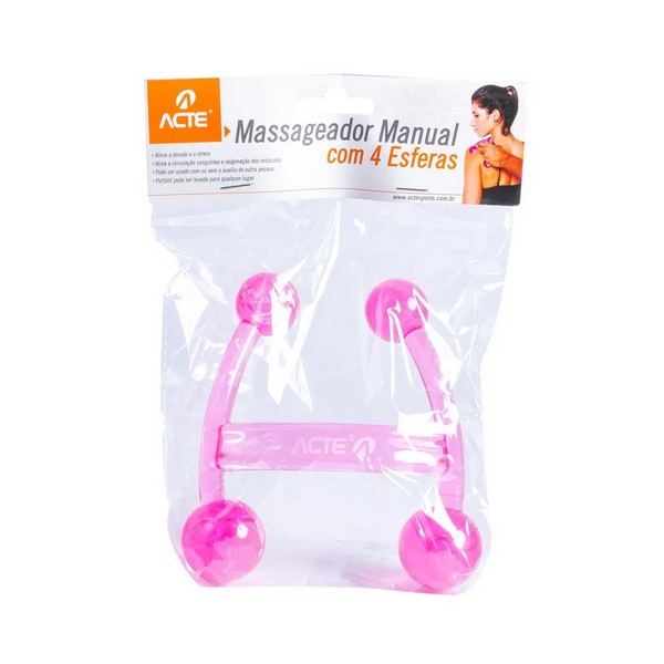 Massageador Manual Com 4 Esferas