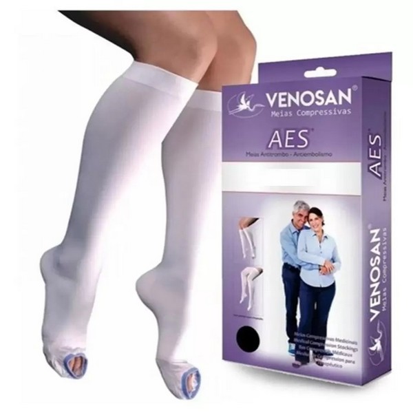 Meia Compressiva Antitrombo 3/4 Venosan