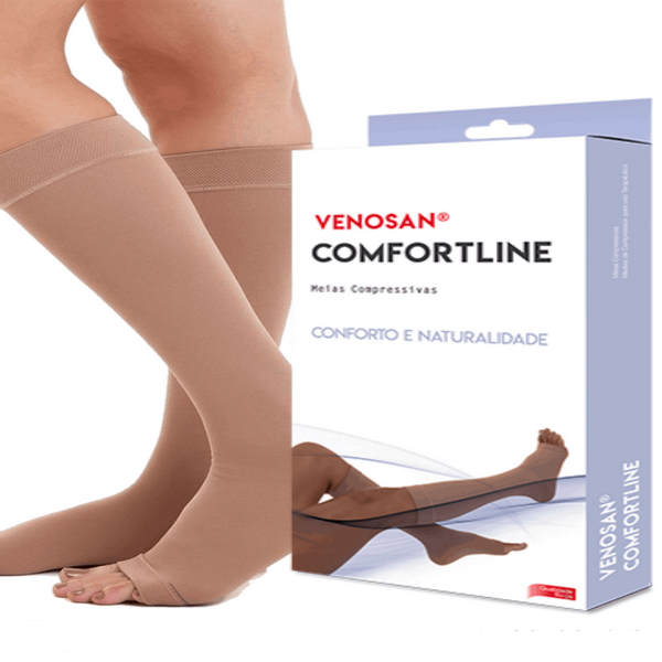 Meia Compressiva Comfortline 3/4 Venosan