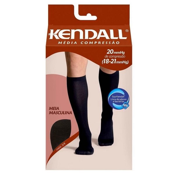 Meia Masculina Média Compressão Kendall