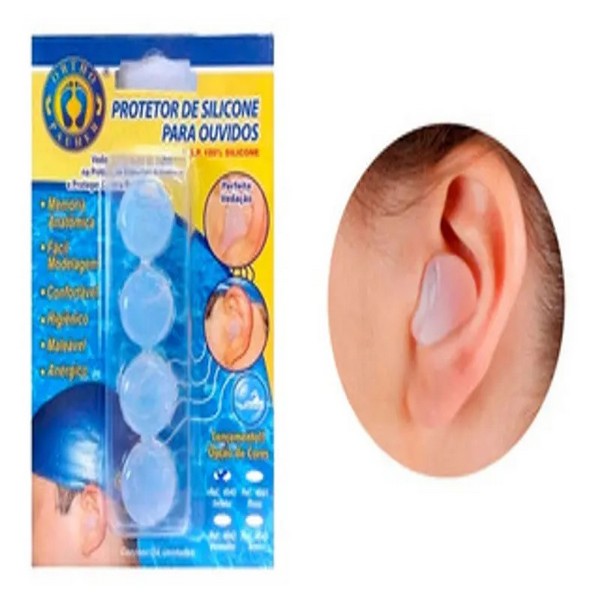 Protetor de Silicone Para Ouvidos