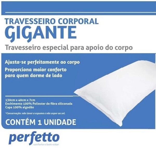 Travesseiro Corporal Gigante